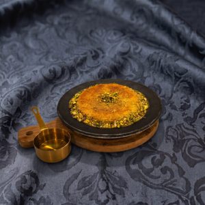 كنافة على الفحم