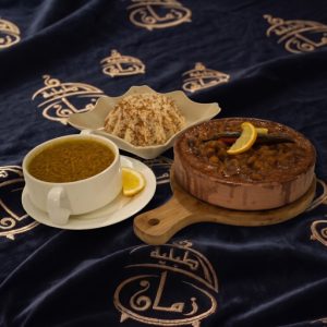 بامية باللحم البتلو