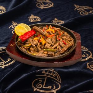 طاسة فاكهة اللحوم