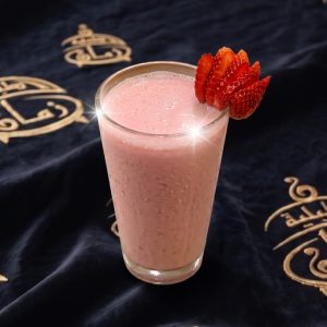 فراولة بالحليب